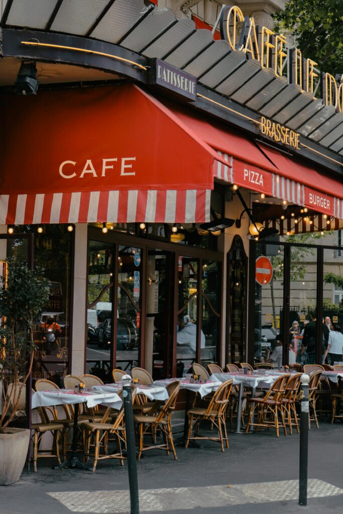 Brasserie française à Paris acceptant les tickets restaurant – pause déjeuner économique pour étudiants et jeunes actifs